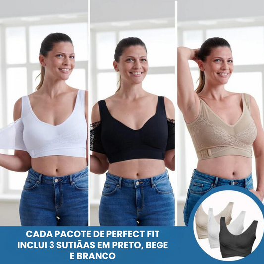 Diga adeus aos atritos e marcas: Sutiã push up sem costuras que realça sua beleza (OFERTA 3X1)